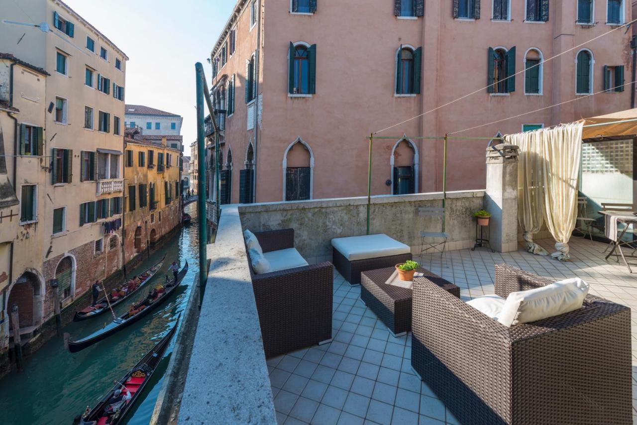 Tre Sestieri Terrace Canal View Венеція Екстер'єр фото